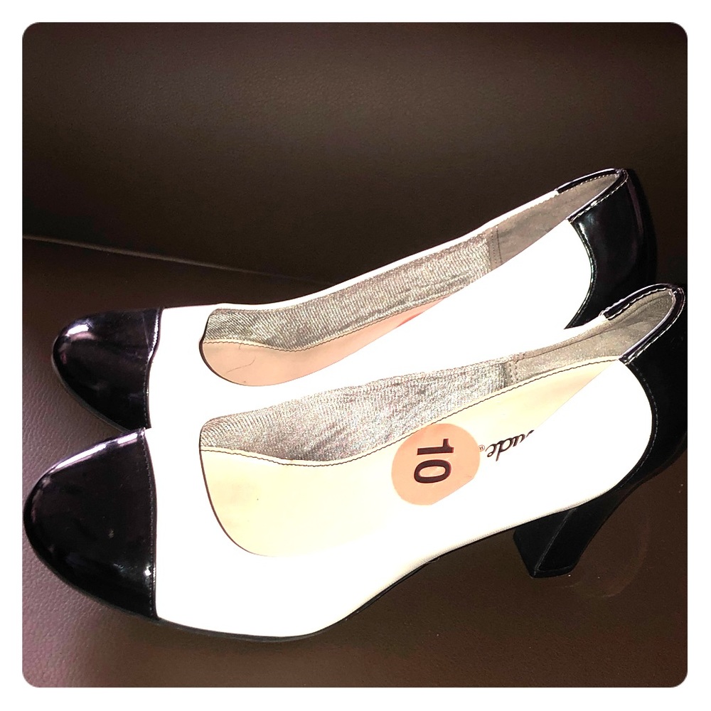 Black & White Heels